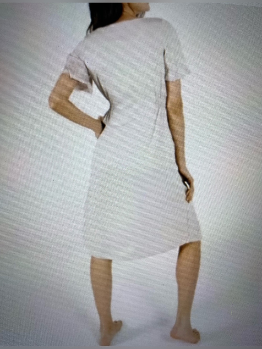 Smash + Tess Playful Pearl The Jane Button-Front V-Neck Midi Dress - Picture 2 of 6